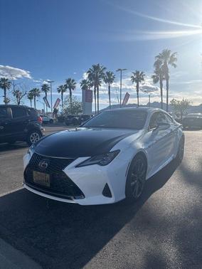 White 2020 Lexus RC 350 F Sport