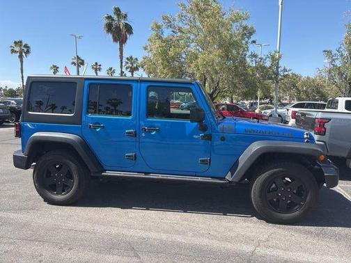 Hydro Blue Pearl 2016 Jeep Wrangler Unlimited Sport