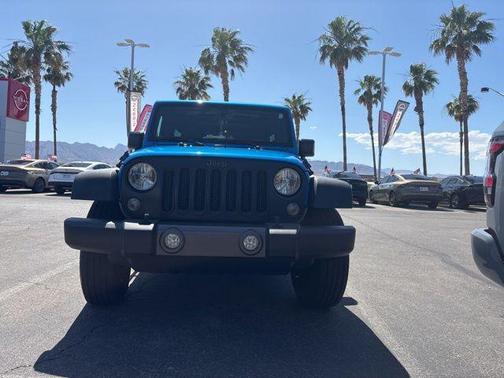 Hydro Blue Pearl 2016 Jeep Wrangler Unlimited Sport