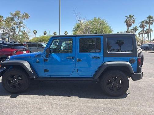 Hydro Blue Pearl 2016 Jeep Wrangler Unlimited Sport