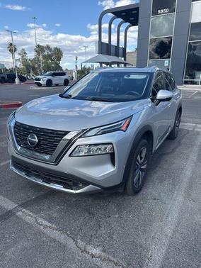 Brilliant Silver Metallic 2021 Nissan Rogue Platinum