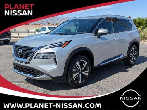 Brilliant Silver Metallic 2021 Nissan Rogue Platinum