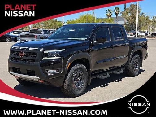 Black 2026 Nissan Frontier PRO-X