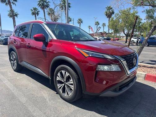 Scarlet Ember 2023 Nissan Rogue SV