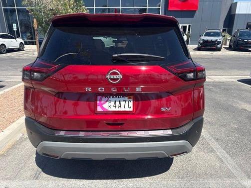 Scarlet Ember 2023 Nissan Rogue SV