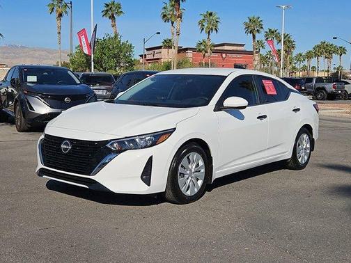 Cloud White 2025 Nissan Sentra S