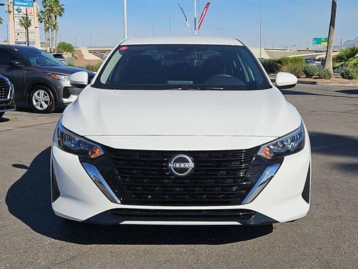 Cloud White 2025 Nissan Sentra S