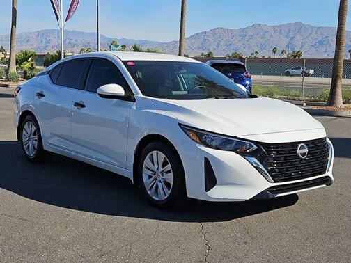 Cloud White 2025 Nissan Sentra S