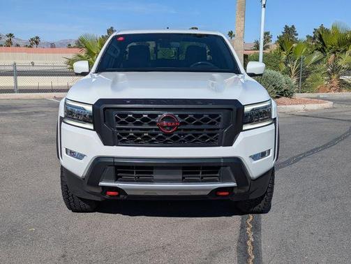 Glacier White 2024 Nissan Frontier PRO-X