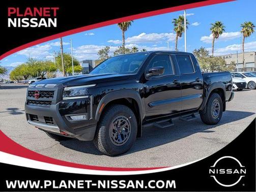 Black 2026 Nissan Frontier PRO-X