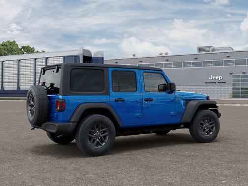 Hydro Blue Pearlcoat 2026 Jeep Wrangler Sport