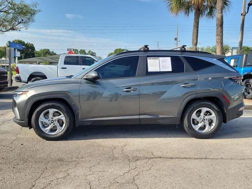 Amazon Gray 2022 Hyundai TUCSON SEL