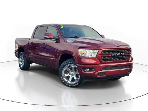 Delmonico Red Pearlcoat 2022 RAM 1500 Big Horn/Lone Star