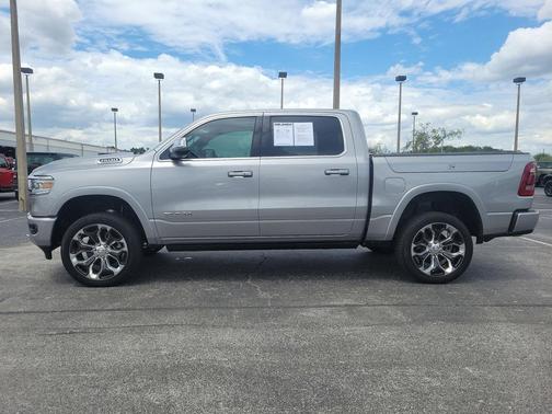 Billet Silver Metallic Clearcoat 2023 RAM 1500 Longhorn