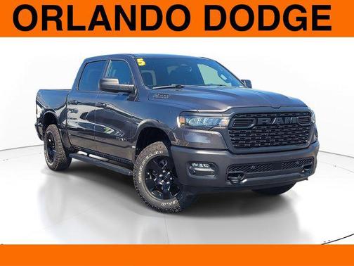Granite Crystal Metallic Clearcoat 2025 RAM 1500 Warlock Crew Cab 4x4 5'7' Box