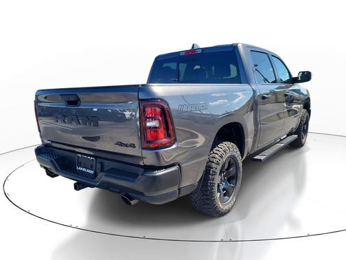 Granite Crystal Metallic Clearcoat 2025 RAM 1500 Warlock Crew Cab 4x4 5'7' Box