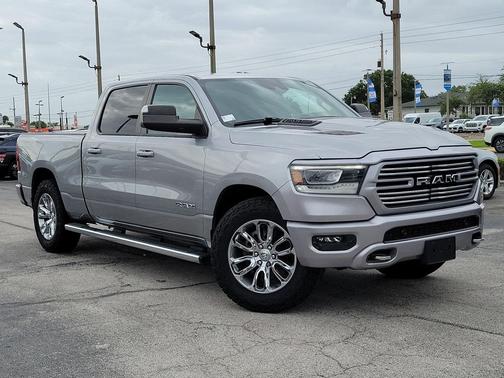 Billet Silver Metallic Clearcoat 2023 RAM 1500 Laramie