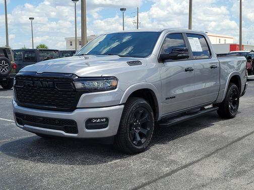 Billet Silver Metallic Clearcoat 2025 RAM 1500 Big Horn/Lone Star