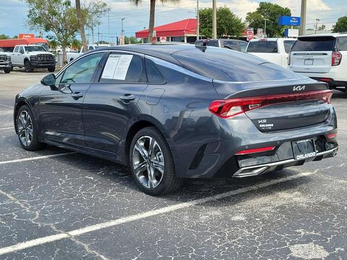 Gravity Gray 2024 Kia K5 EX