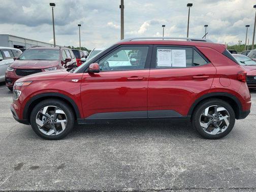 Ultimate Red 2025 Hyundai VENUE SEL