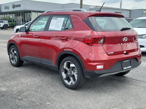 Ultimate Red 2025 Hyundai VENUE SEL