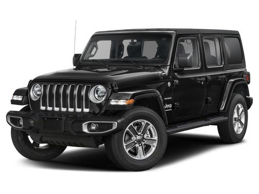 Black Clearcoat 2023 Jeep Wrangler 4-Door Sahara 4x4