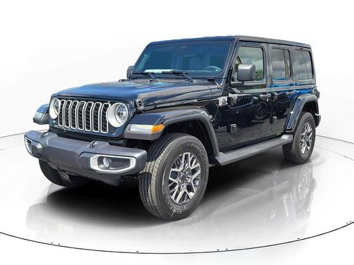 Black Clearcoat 2026 Jeep Wrangler 4-Door Sahara 4x4