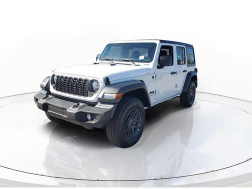 Bright White Clearcoat 2026 Jeep Wrangler Sport S