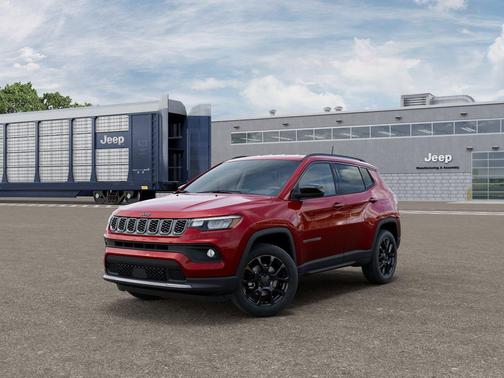 Red Hot Pearlcoat 2026 Jeep Compass Latitude