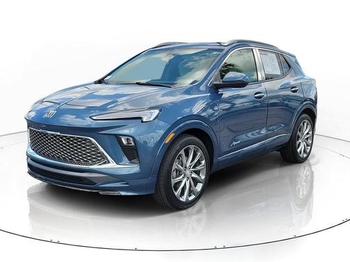 Ocean Blue Metallic 2026 Buick Encore GX Avenir