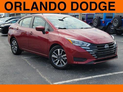 Scarlet Ember Tintcoat 2025 Nissan Versa 1.6 SV