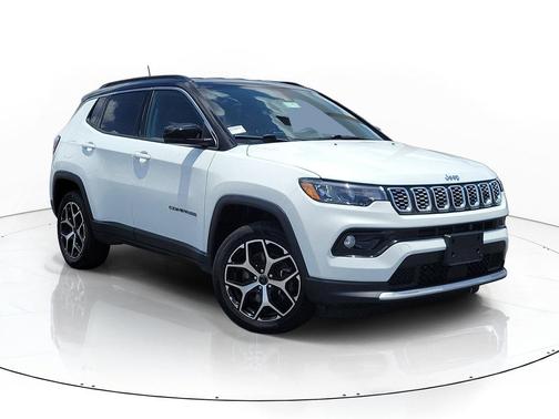 Bright White Clearcoat 2025 Jeep Compass Limited