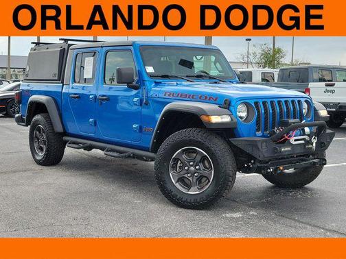 Hydro Blue Pearlcoat 2022 Jeep Gladiator Rubicon
