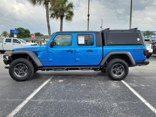 Hydro Blue Pearlcoat 2022 Jeep Gladiator Rubicon