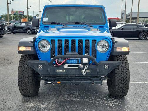 Hydro Blue Pearlcoat 2022 Jeep Gladiator Rubicon