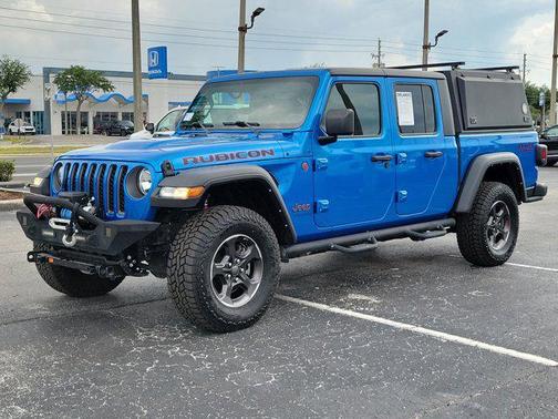 Hydro Blue Pearlcoat 2022 Jeep Gladiator Rubicon
