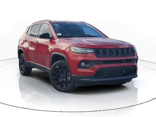 Red Hot Pearlcoat 2026 Jeep Compass Latitude
