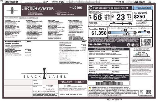 2022 Lincoln Aviator Black Label Grand Touring