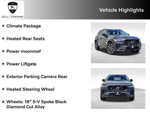 Platinum Gray Metallic 2025 Volvo XC60 B5 Plus