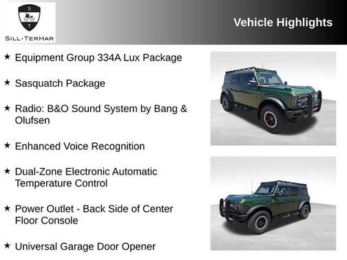 Eruption Green Metallic 2023 Ford Bronco Badlands