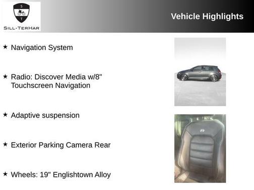 2018 Volkswagen Golf R 2.0T w/DCC & Navigation