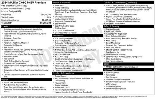 2024 Mazda CX-90 PHEV Premium
