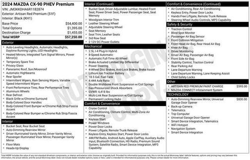 2024 Mazda CX-90 PHEV Premium