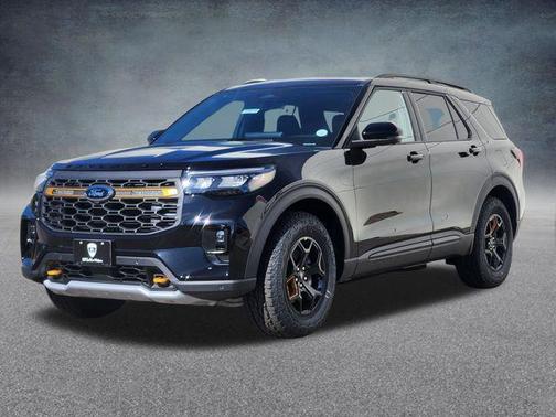 Agate Black Metallic 2026 Ford Explorer Tremor