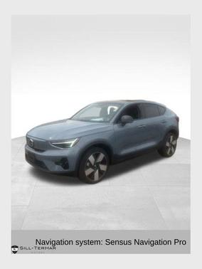 Thunder Gray Metallic 2023 Volvo C40 Recharge Pure Electric Twin Ultimate