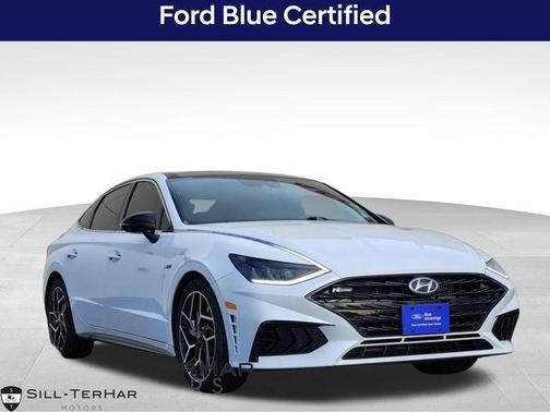 Quartz White 2021 Hyundai SONATA N Line