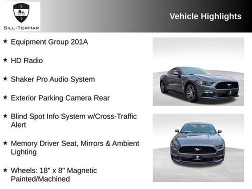 2016 Ford Mustang EcoBoost Premium