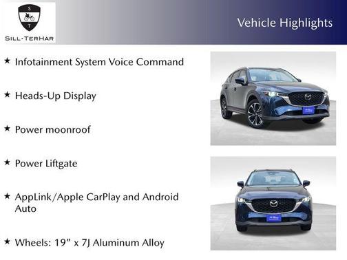 Deep Crystal Blue Mica 2023 Mazda CX-5 2.5 S Premium Plus Package