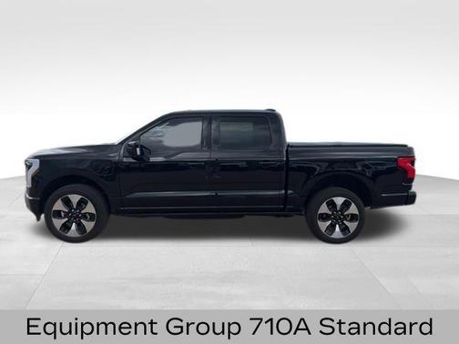 Agate Black Metallic 2023 Ford F-150 Lightning Platinum