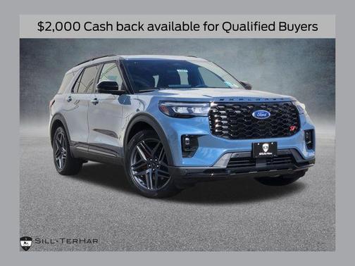 Vapor Blue Metallic 2026 Ford Explorer ST